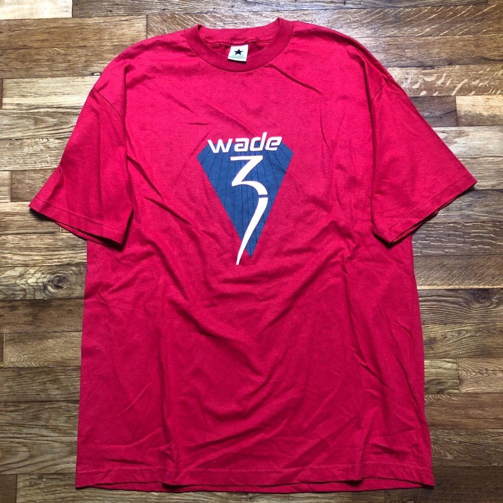 NEW Dwayne Wade Miami Heat Converse Tee Large